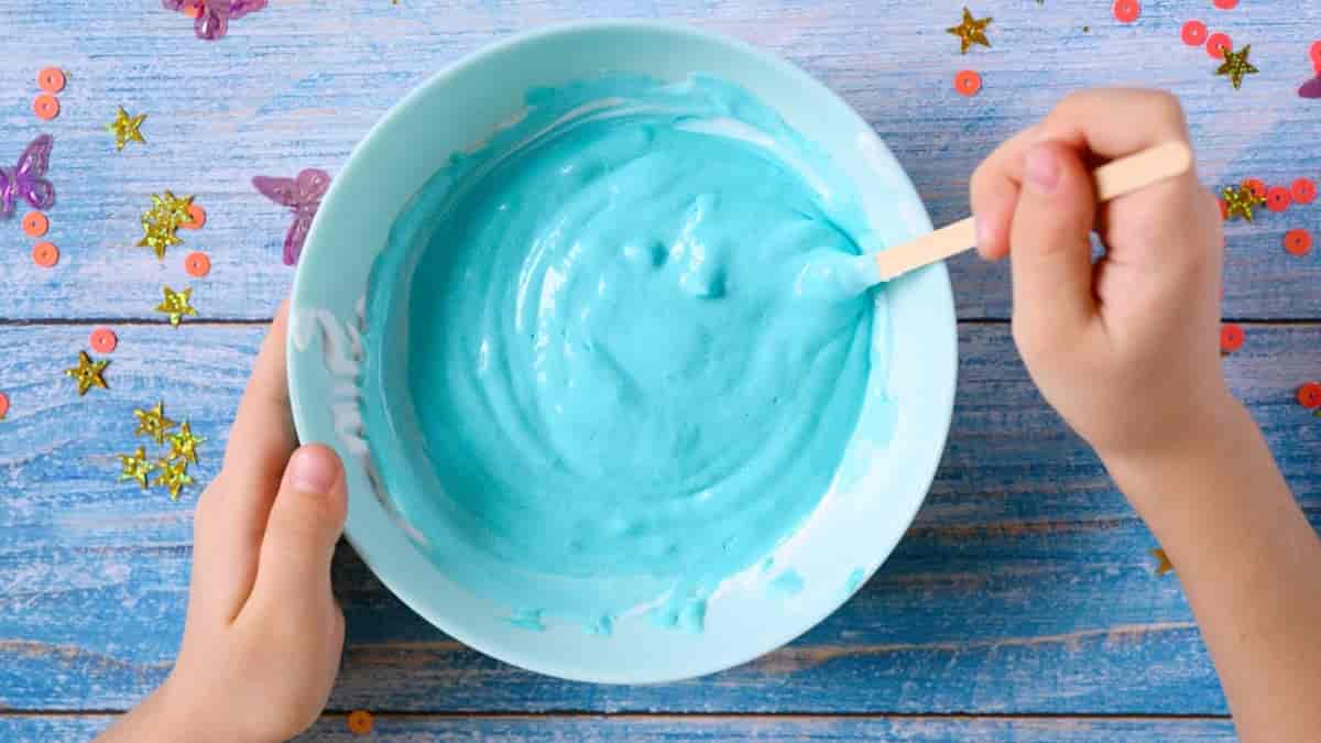 Receita de Slime - O Poder das Cores