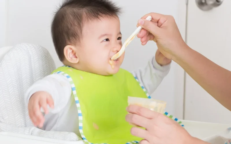 Como alimentar um bebê de 6 meses