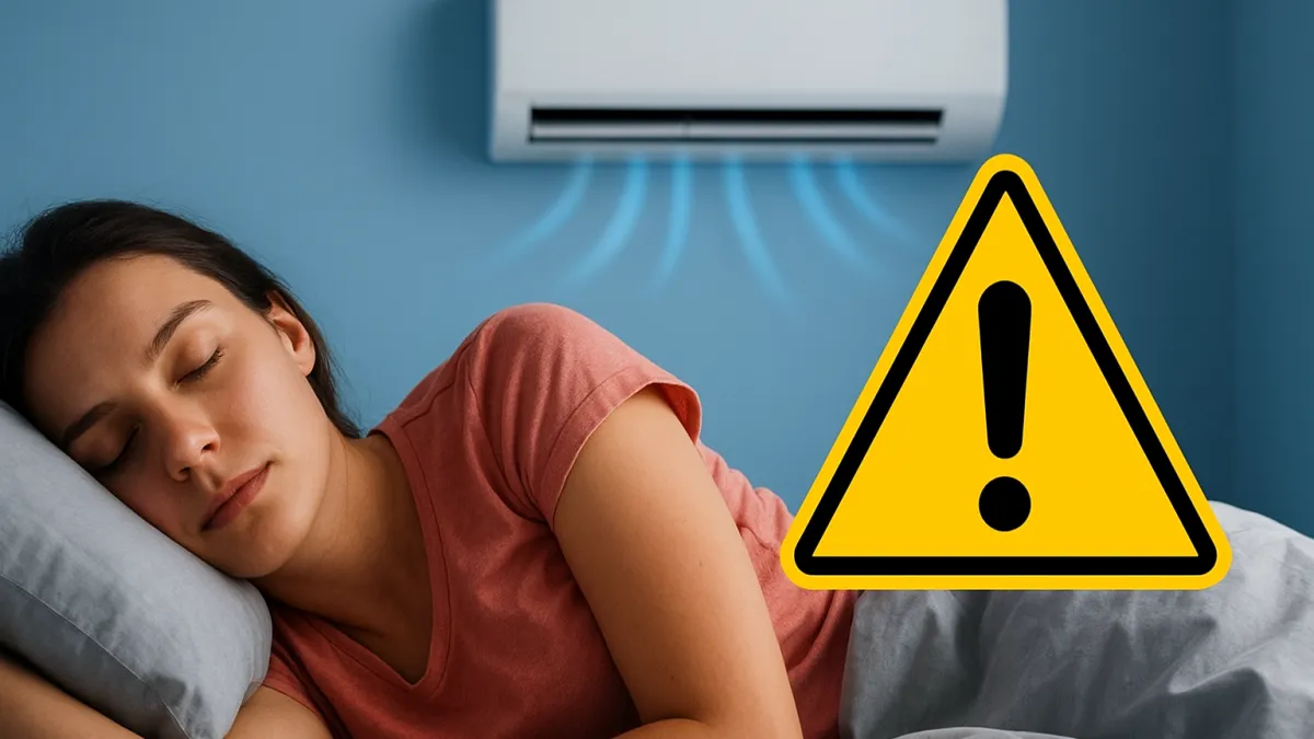 É perigoso dormir com o ar-condicionado ligado