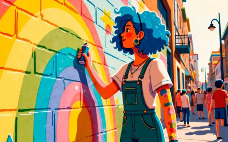 A Magia das Cores: Transformando o Cotidiano Urbano